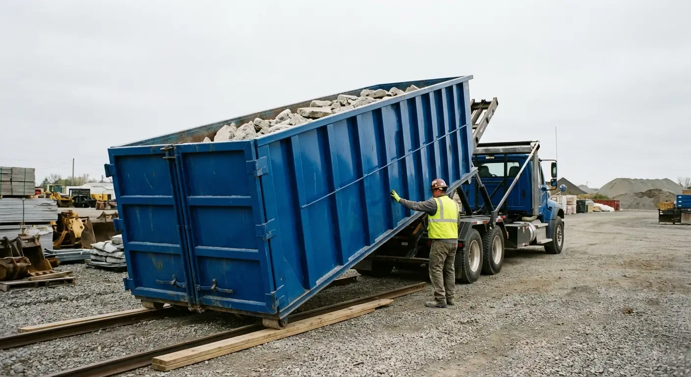 Heavy duty concrete dumpster specifications in Syracuse, NY