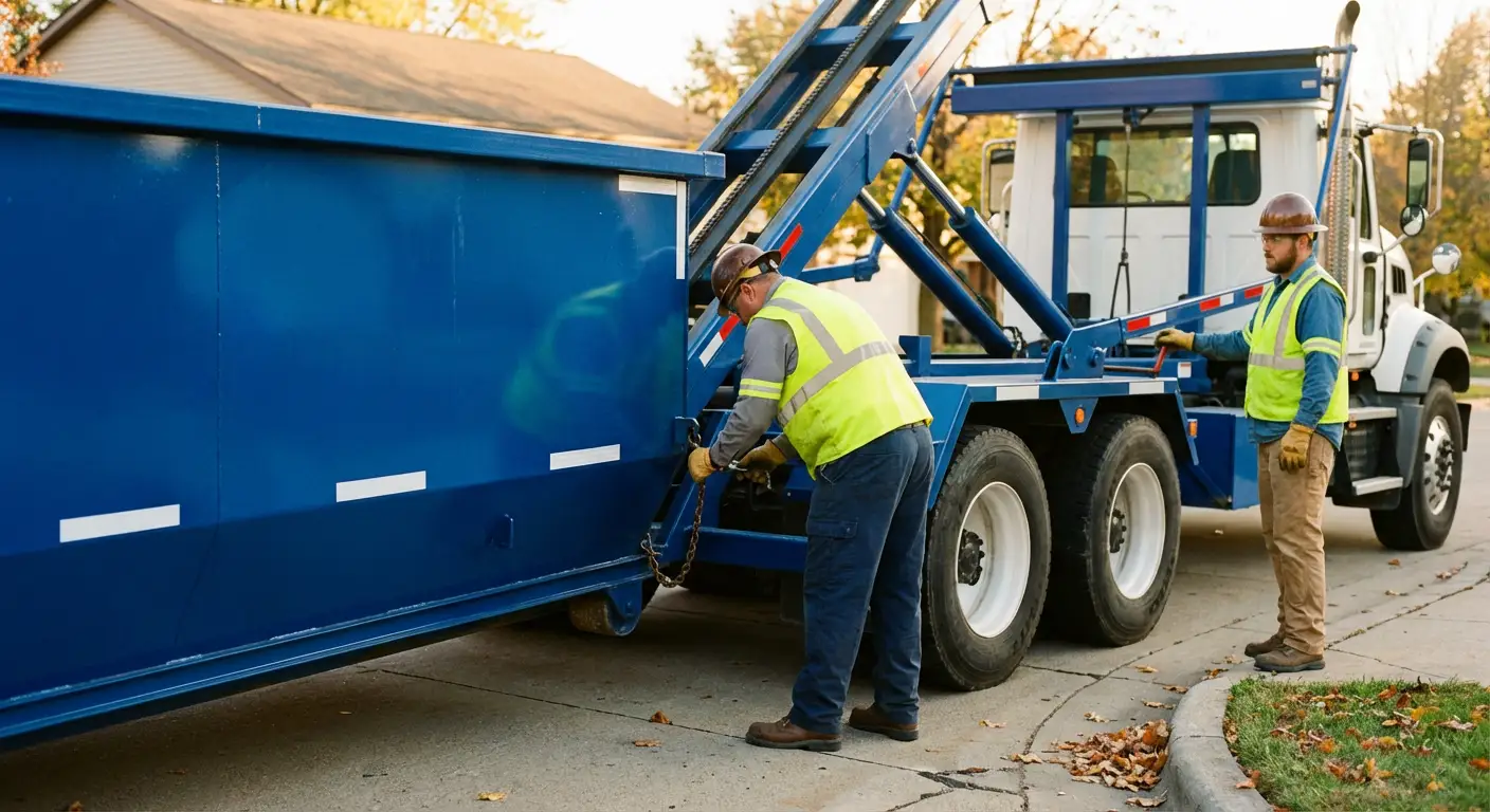 Dumpster delivery safety protocols in Syracuse, NY